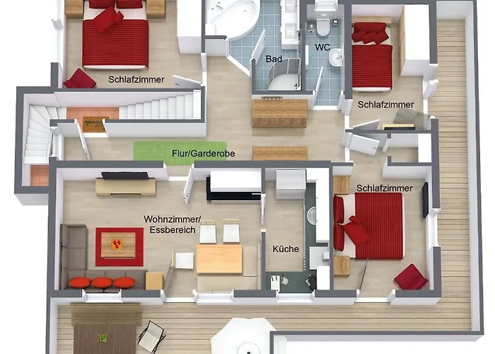 Appartement Haus Alpenheim 3 Tux